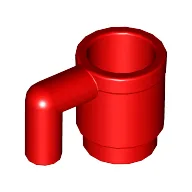 Equipment Cup / Mug [Plain] / Red