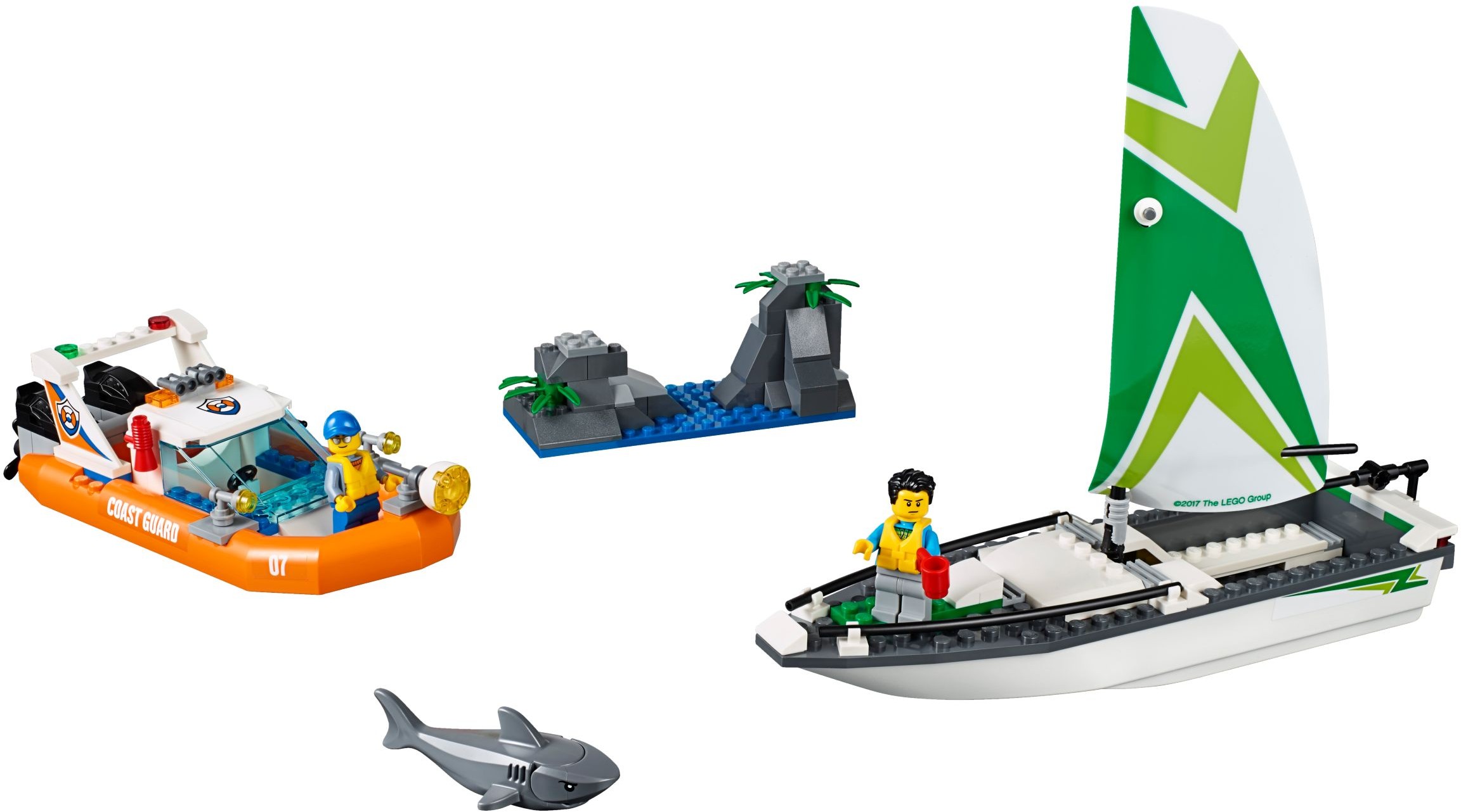 Lego Sailboat Rescue