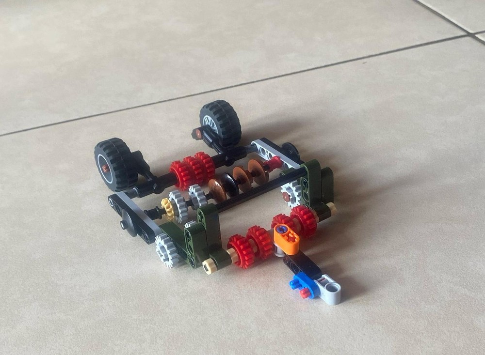 Lego Disc harrow for 42136