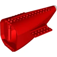 Aircraft Fuselage Curved Aft Section with Red Base / Red