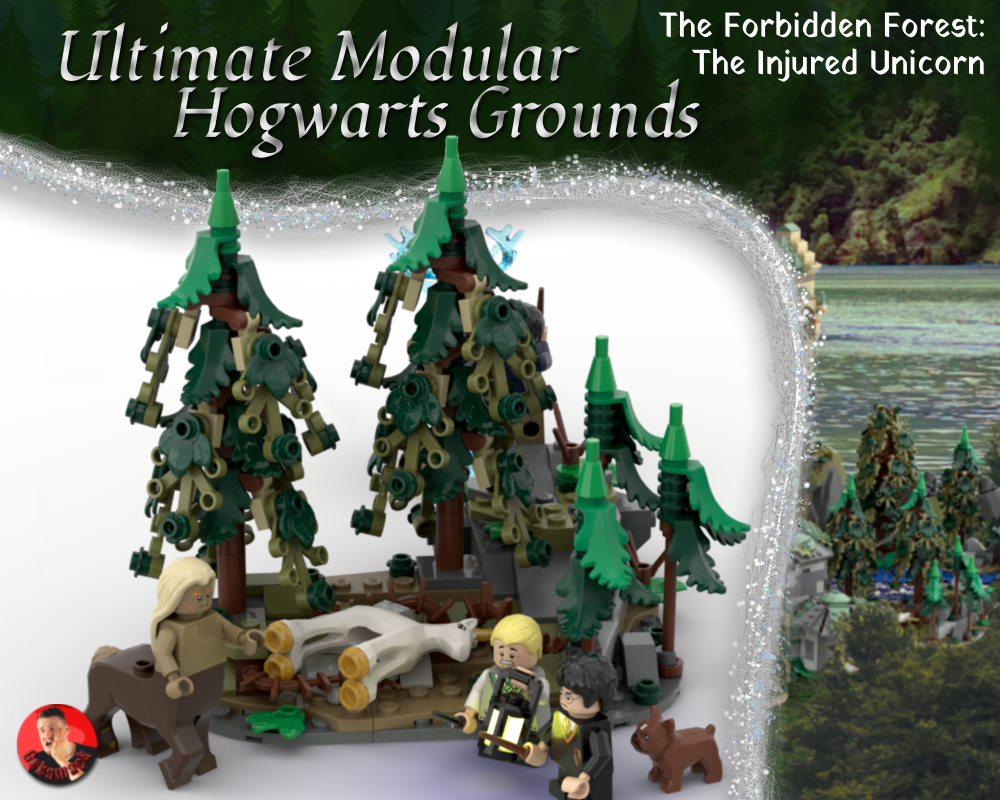 Lego HP Modular - Forbidden Forest: The Injured Unicorn