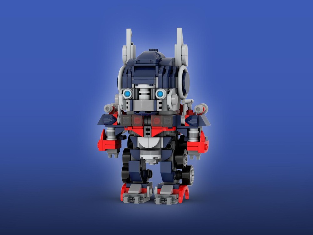 Lego Optimus Prime Brickheadz LEGO MOC - Transformers
