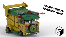TMNT 1987 Party Van