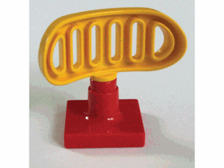Lego Duplo Radar Array with Red Base (4376 / 4375)