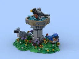Spring Bird Bath