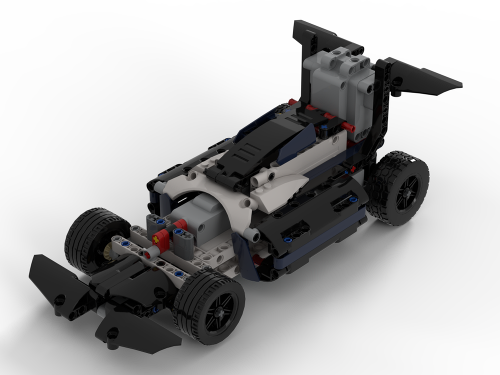 Lego 42109 D model - F1 racing car