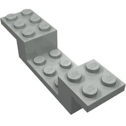 Bracket 8 x 2 x 1 1/3 / Light Gray