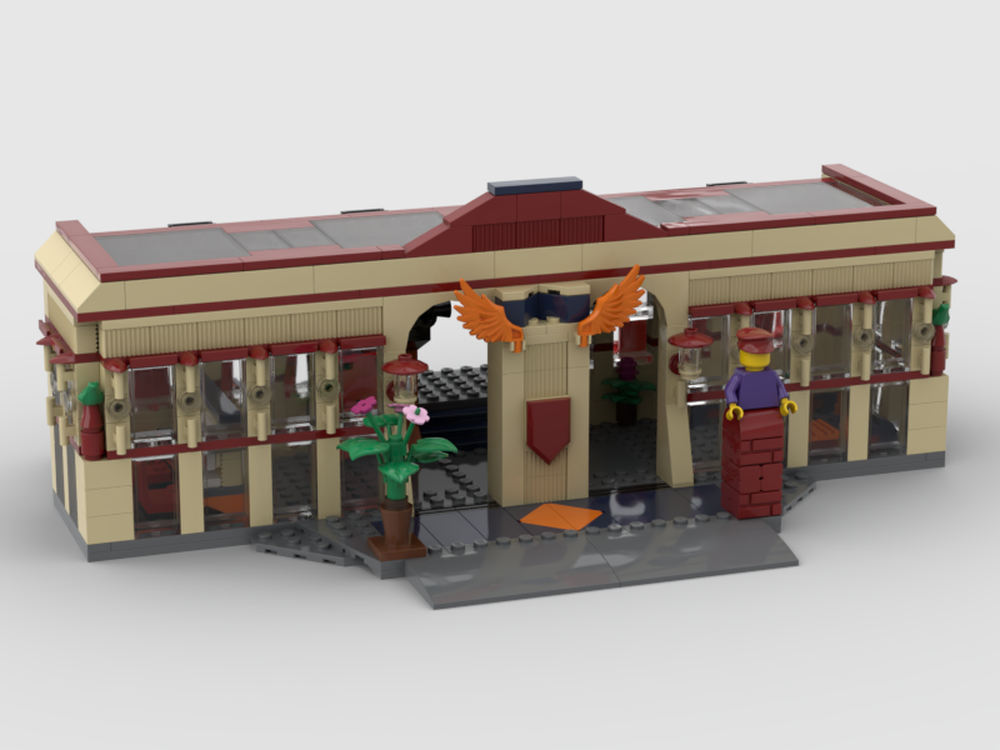 Lego Rail station for 60197