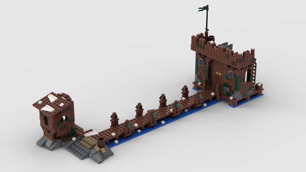 Lego Entrance of Lake Town / Esgaroth