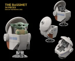 The Child's Bassinet from The Mandalorian