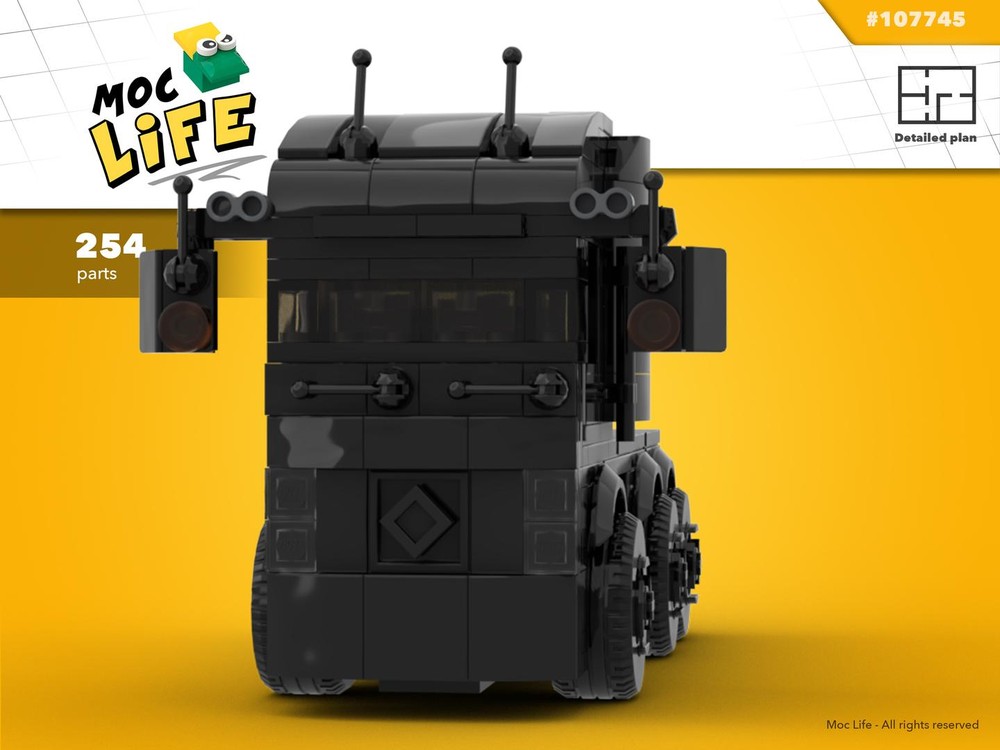 Lego Top Gear Jeremy Clarkson's Renault Magnum