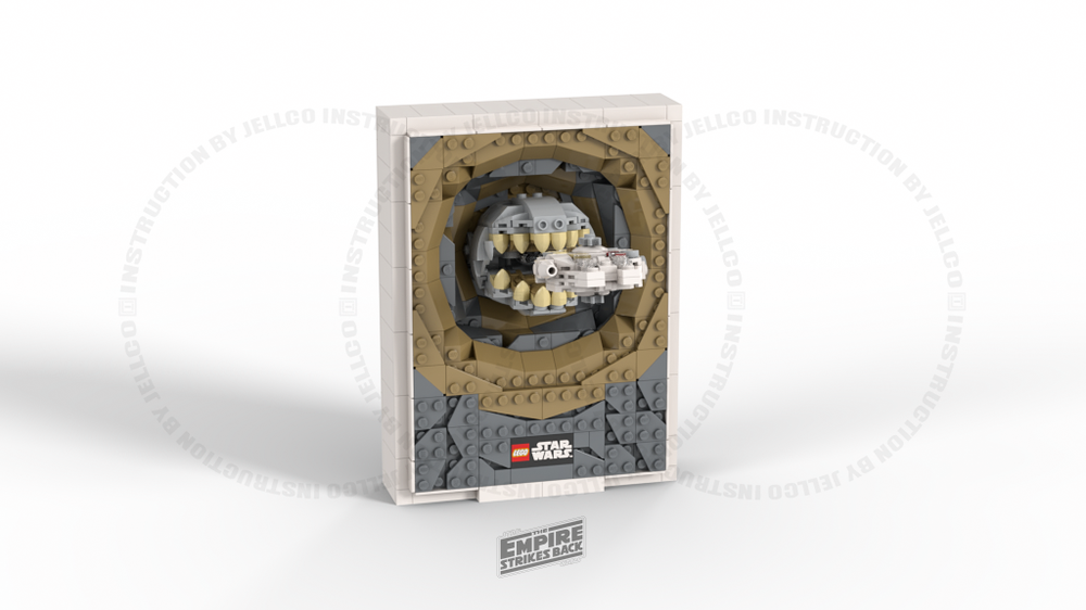 Lego Box-Style Micro Diorama : Original Trilogy M.Falcon Theme PART II