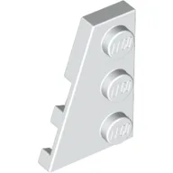 Wedge Plate 3 x 2 Left / White