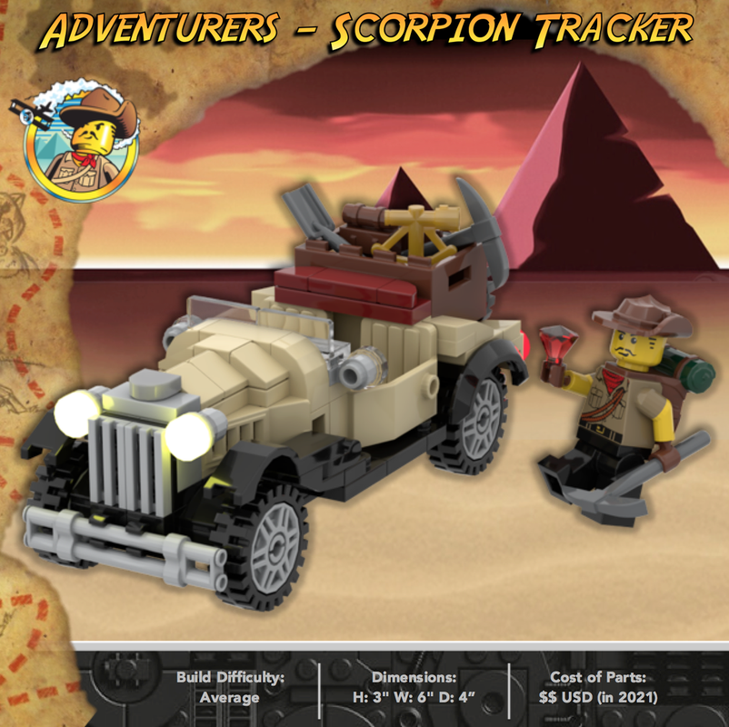 Lego Adventurers - Scorpion Tracker