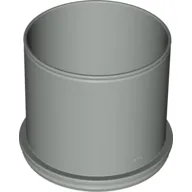 Duplo Ball Tube Straight / Light Gray