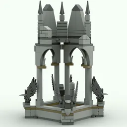 HP Clock Tower Fountain