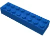 Brick 2 x 8 / Blue