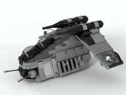 Republic Gunship - Stealth/Shadow style (listing part)