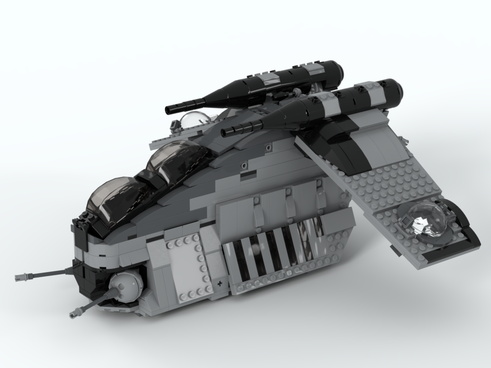 Lego Republic Gunship - Stealth/Shadow style (listing part)