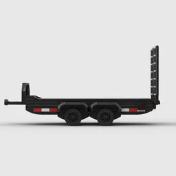 Small Flatbed Trailer
