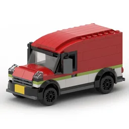 City delivery van