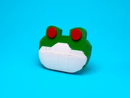 Sanae's Froggy Pin - Touhou