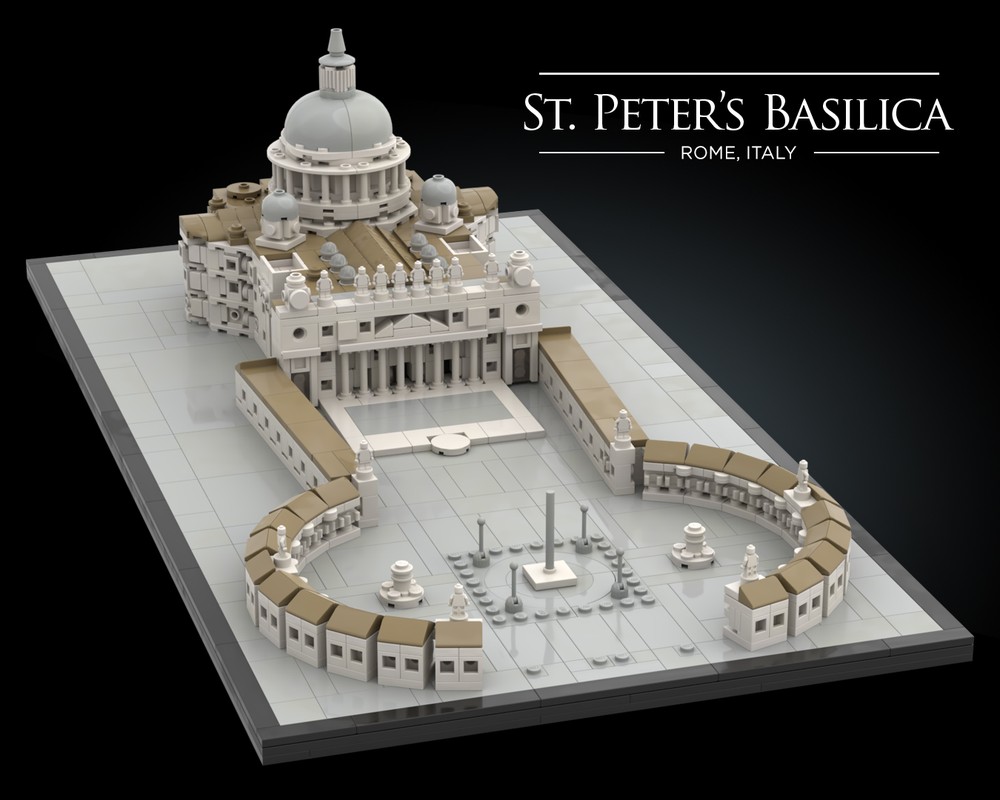 Lego Saint Peter's Basilica