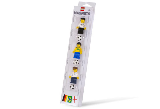 Lego Football (Soccer) Magnet Set