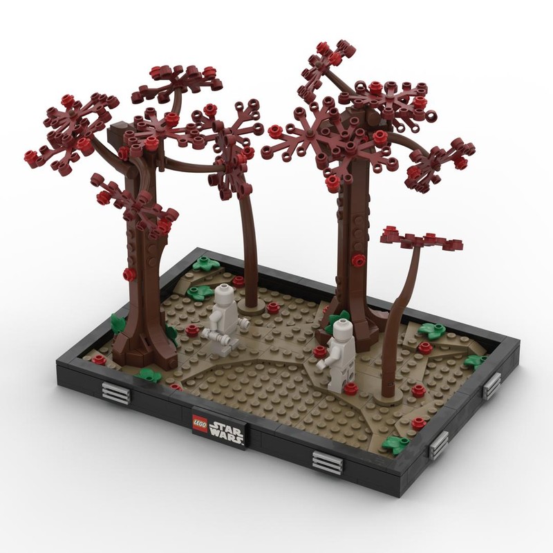Lego Duel on Seatos Diorama (Ahsoka)