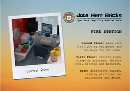 Fire Station (Open Back)