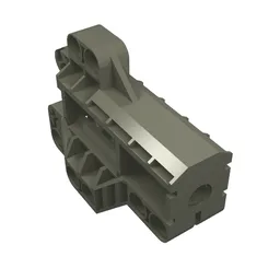 Technic Pin Connector Block 7 x 3 / Dark Gray