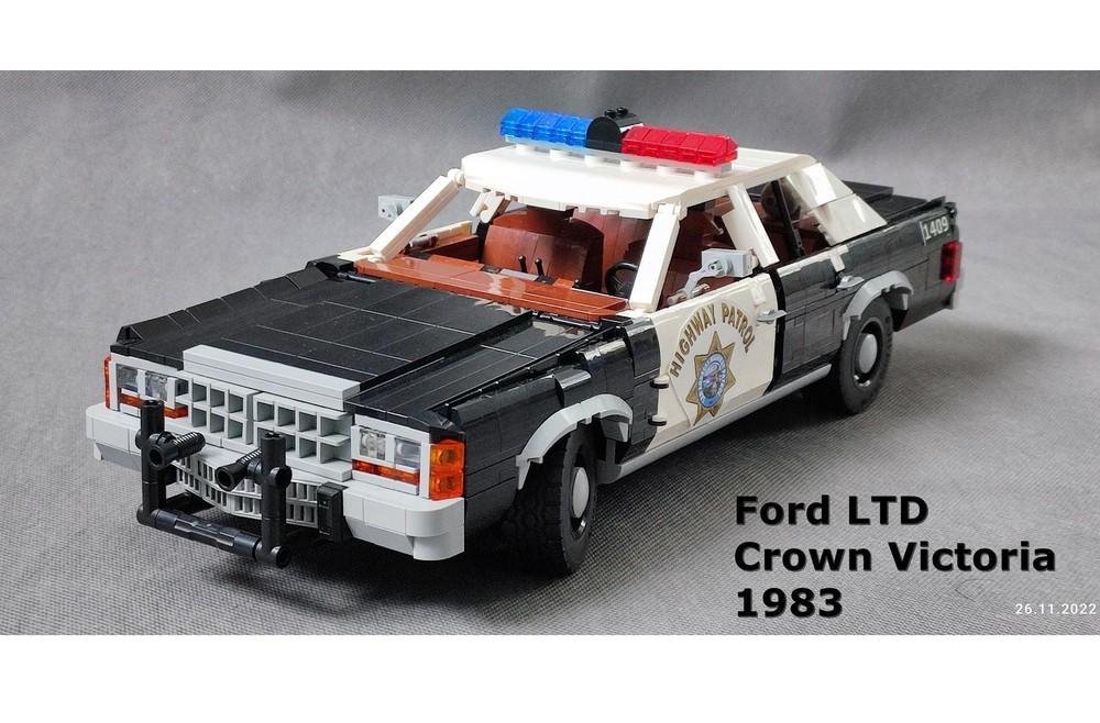 Lego Ford LTD Crown Victoria 1983 Highway Patrol