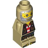 Microfig Pirate Plank Pirate Tan / Tan