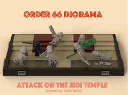 Order 66: Attack on the Jedi Temple Diorama