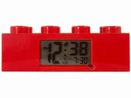 Brick Alarm Clock (Red)