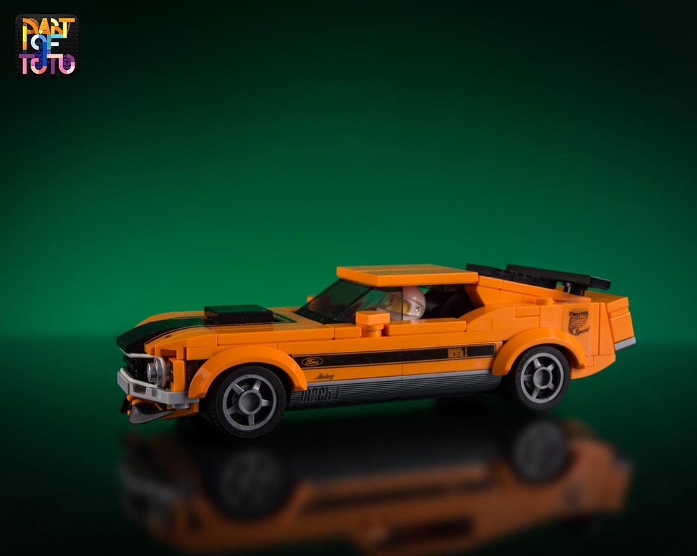 Lego 1970 Ford Mustang 428 Mach 1 Twister Special