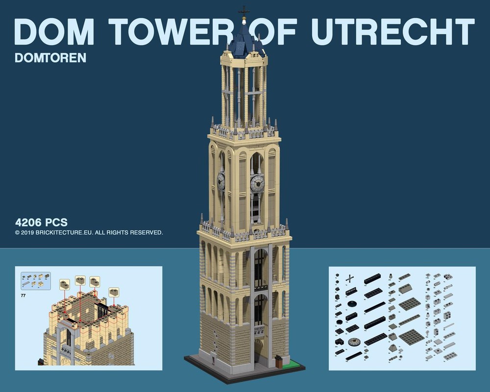 Lego Dom Tower of Utrecht