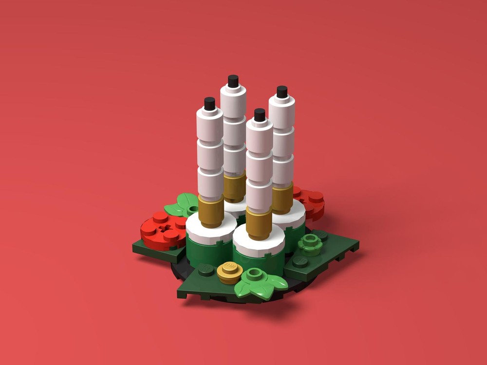Lego Advent Wreath