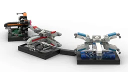 Micro X-Wing Fleet