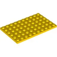 Plate 6 x 10 / Yellow