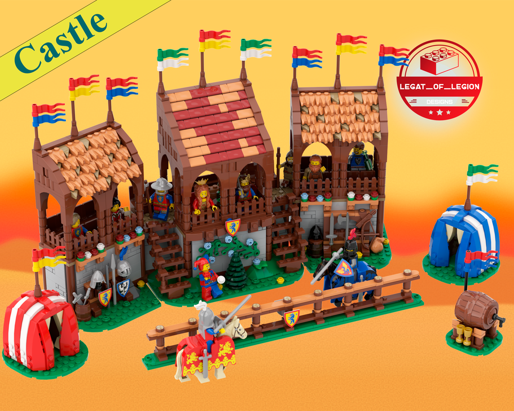 Lego 6060 Knight`s Challenge Remake