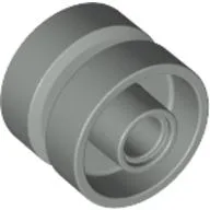 Wheel 18 x 14 with Tread Small Hub / Light Gray