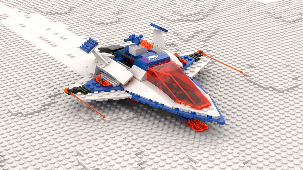 Lego Interstellar Ice Planet Spaceship
