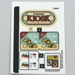 Sticker Sheet for Set 40757-1 / [No Color/Any Color]