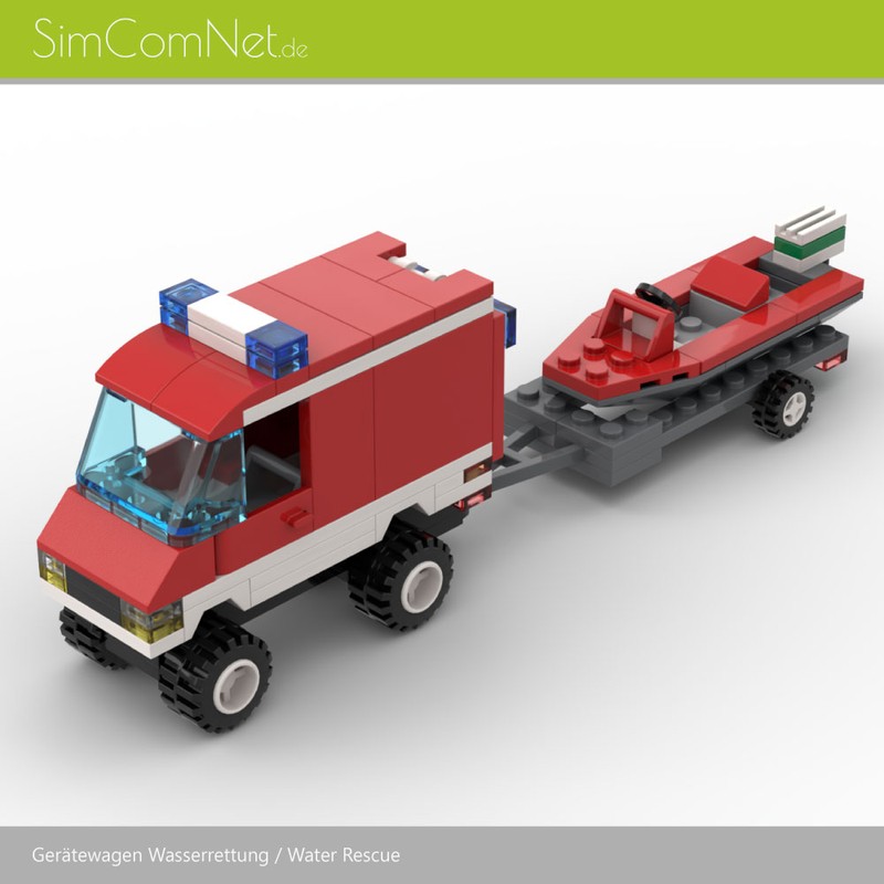 Lego Fire Water Rescue