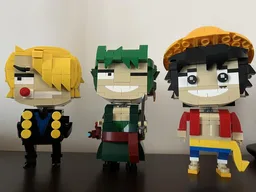 BrickPop Luffy -Onepiece-