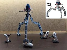 Bigger Octuptarra tri-droid 2X 75372 Alternative Build