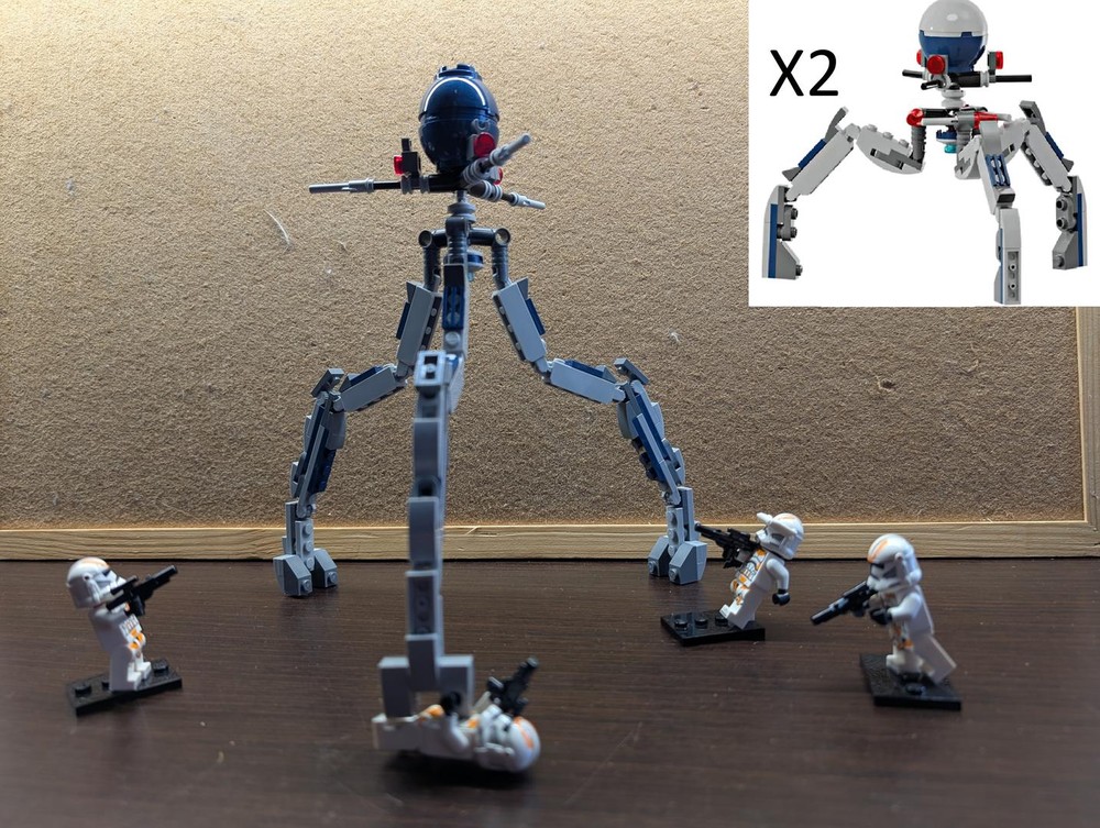 Lego Bigger Octuptarra tri-droid 2X 75372 Alternative Build