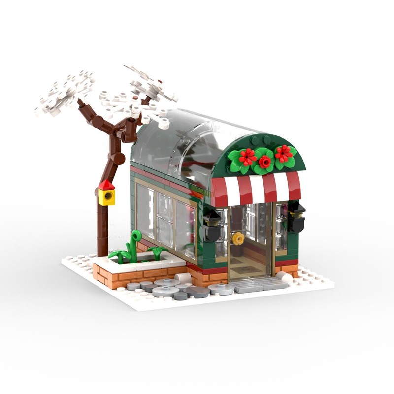 Lego Winter Greenhouse (Winter Village)