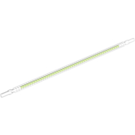 Lego Flexible Ribbed Hose 8mm Ends 19L with Lime Green Centre Pattern